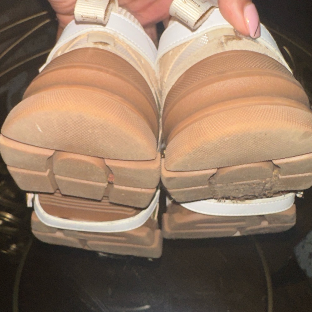 Gucci Kids' Brown and White Embellished Sneakers - Picture 5 of 6